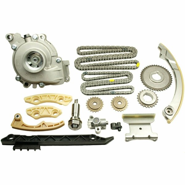 Cloyes Timing Chain Kit W/Water Pump, 9-4201SAWP 9-4201SAWP